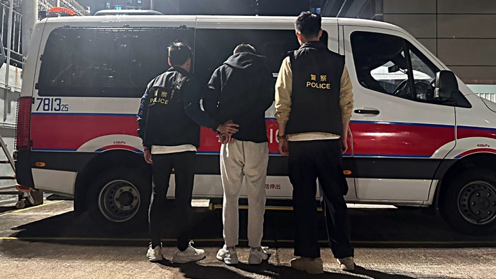 26岁男子涉案被捕。警方提供