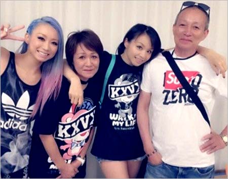 倖田來未的美容院由其妹misono及母親所經營。