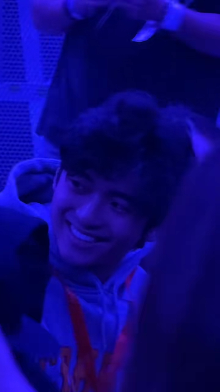 大仔Lucas笑容滿面。 大仔Lucas笑容滿面。