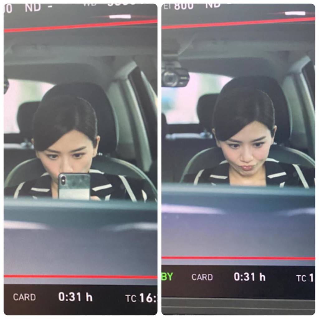 黃智雯在社交網貼開工照。