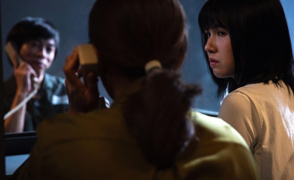 盤菜瑩子有份拍《正義迴廊》。
