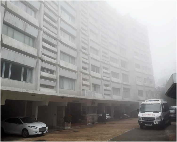 警方到場調查。