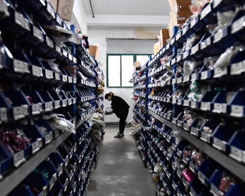 浙江義烏是中國小商品經濟中心和電商重鎮。 (新華社資料圖片)
