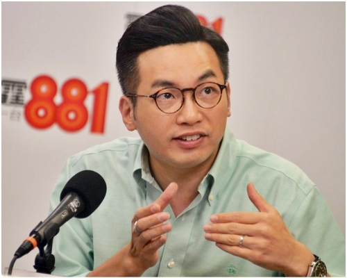 楊岳橋指兩日的假期無令事件緩和，不會輕言明天不會再爆衝突。