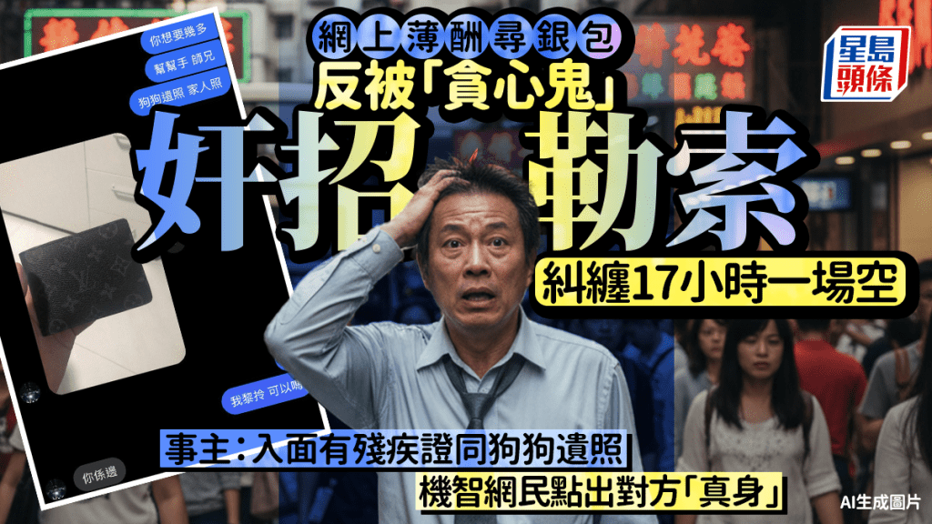 網上薄酬尋銀包反被「貪心鬼」奸招勒索！糾纏17小時一場空 機智網民點出對方「真身」