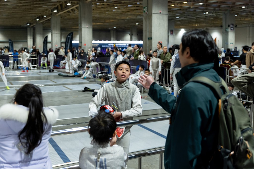 亞洲少年劍擊精英聯賽，一連三日在澳門上演。 大會圖片