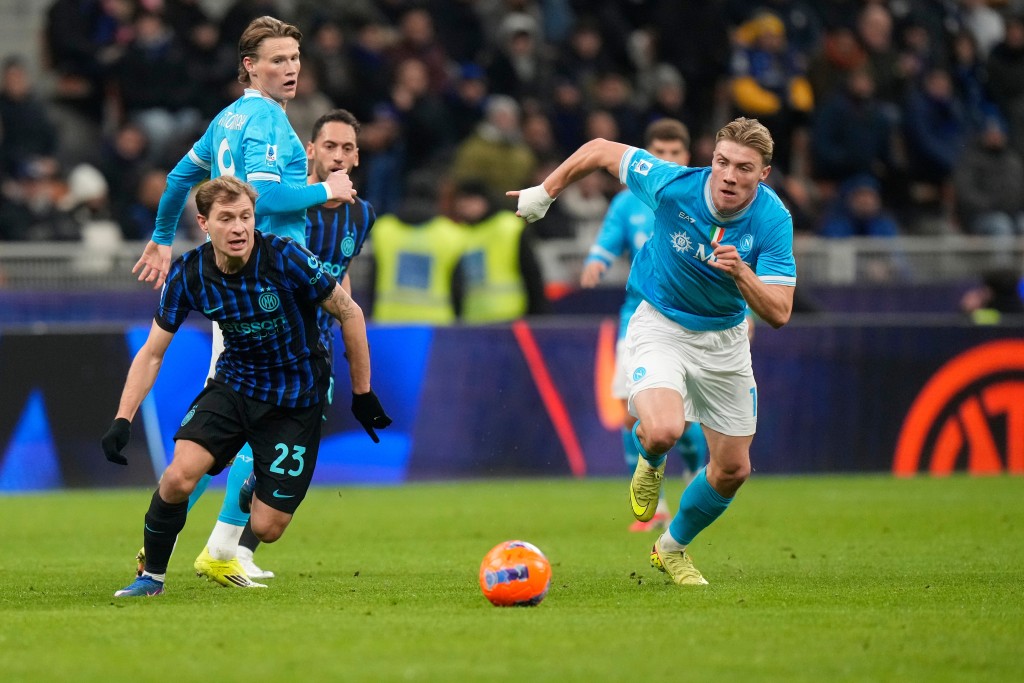 丹麥前鋒海倫回歸意甲後如獲新生，今季入球已達雙位數。美聯社