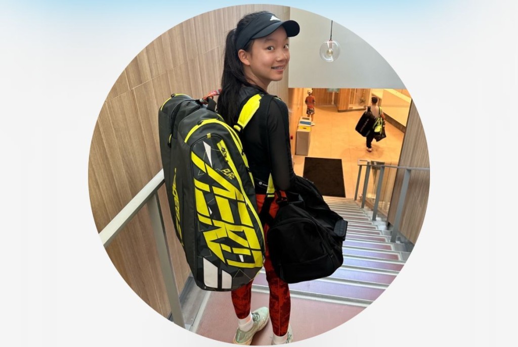 张德培大女Lani成为一名网球好手。