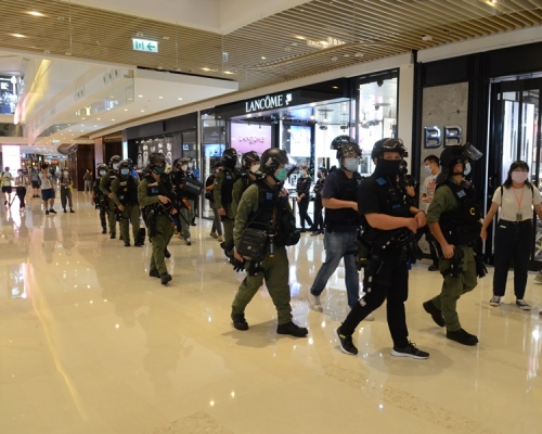 早前也有市民在Yoho Mall就721事件發起集會。資料圖片