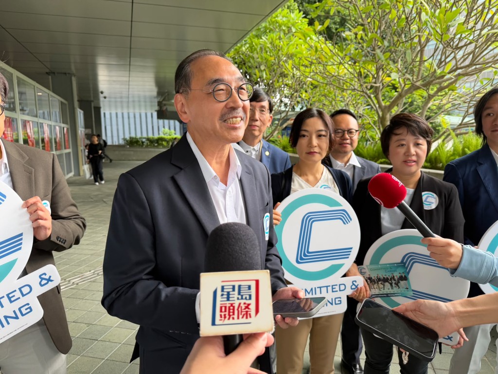 賴旭輝表示,團隊延續上一屆OP團隊的理念,貫徹始終為業界謀福祉。 賴旭輝表示,團隊延續上一屆OP團隊的理念,貫徹始終為業界謀福祉。