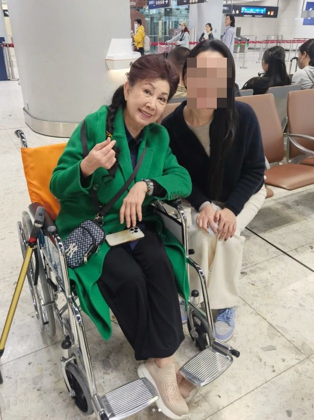 今年1月有网民遇到林小湛，不过当时见她要坐轮椅代步。