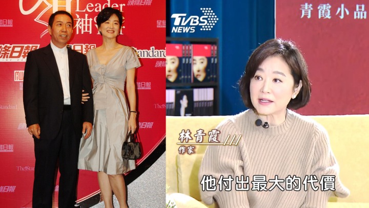 林青霞接受《TVBS看板人物》訪問,罕有提到老公邢李㷧。