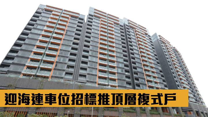 迎海連車位招標推頂層複式戶