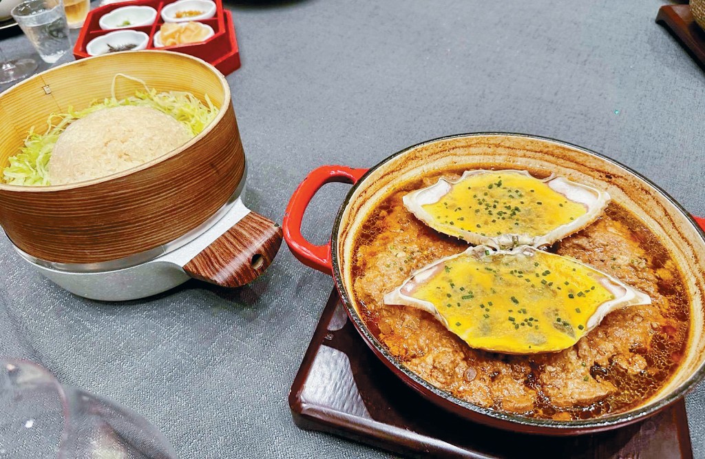 寧式豆瓣醬肉餅焗蟹