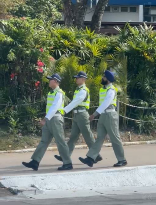 该名戴锡克教头巾的学警刚于本月初进入警校受训。