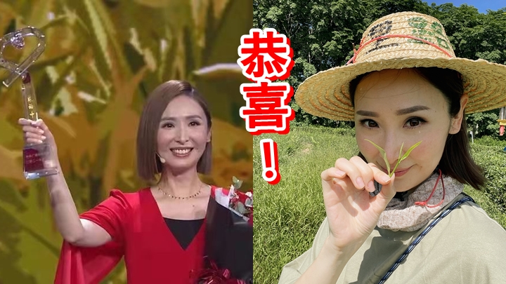 陳貝兒憑《無窮之路》獲評「感動中國2021年度人物」。