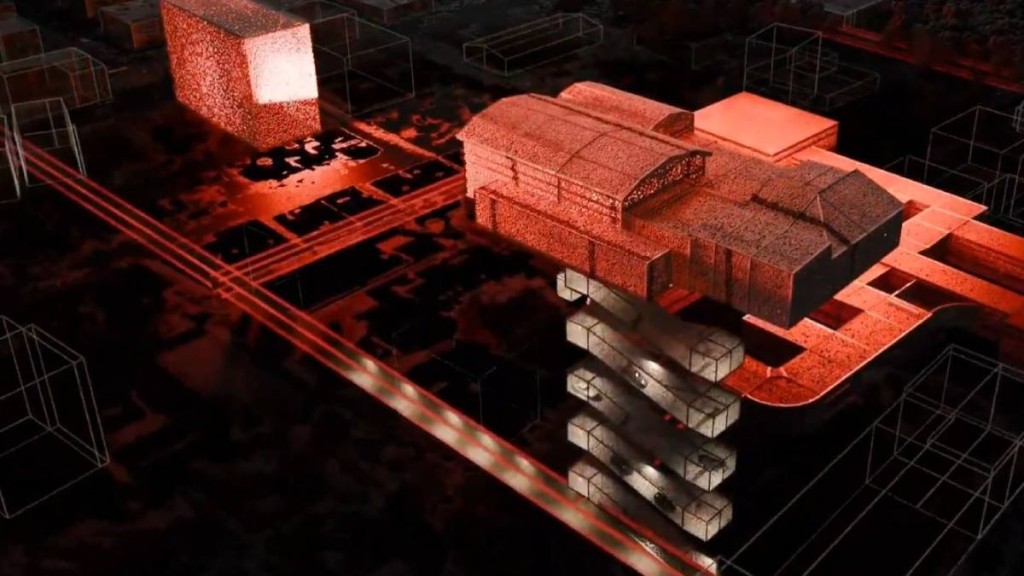 以军发放哈梅内伊地堡3D片，显示地堡设在闹市平民区下百米深处。IDF