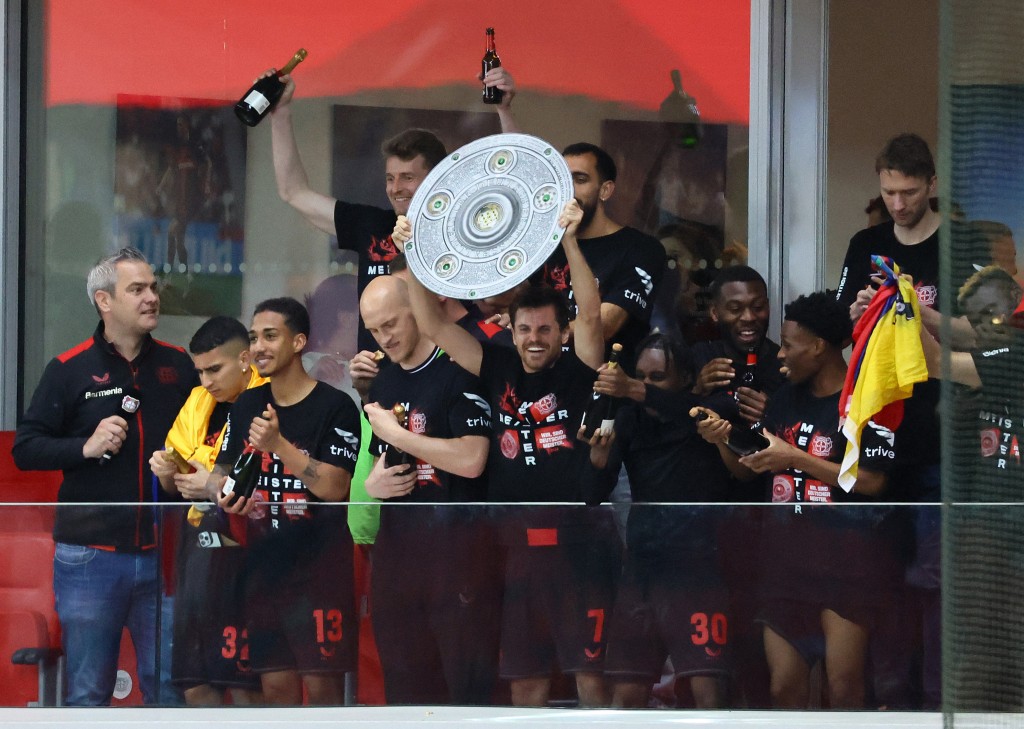 利华古逊队史首夺德甲冠军。Reuters