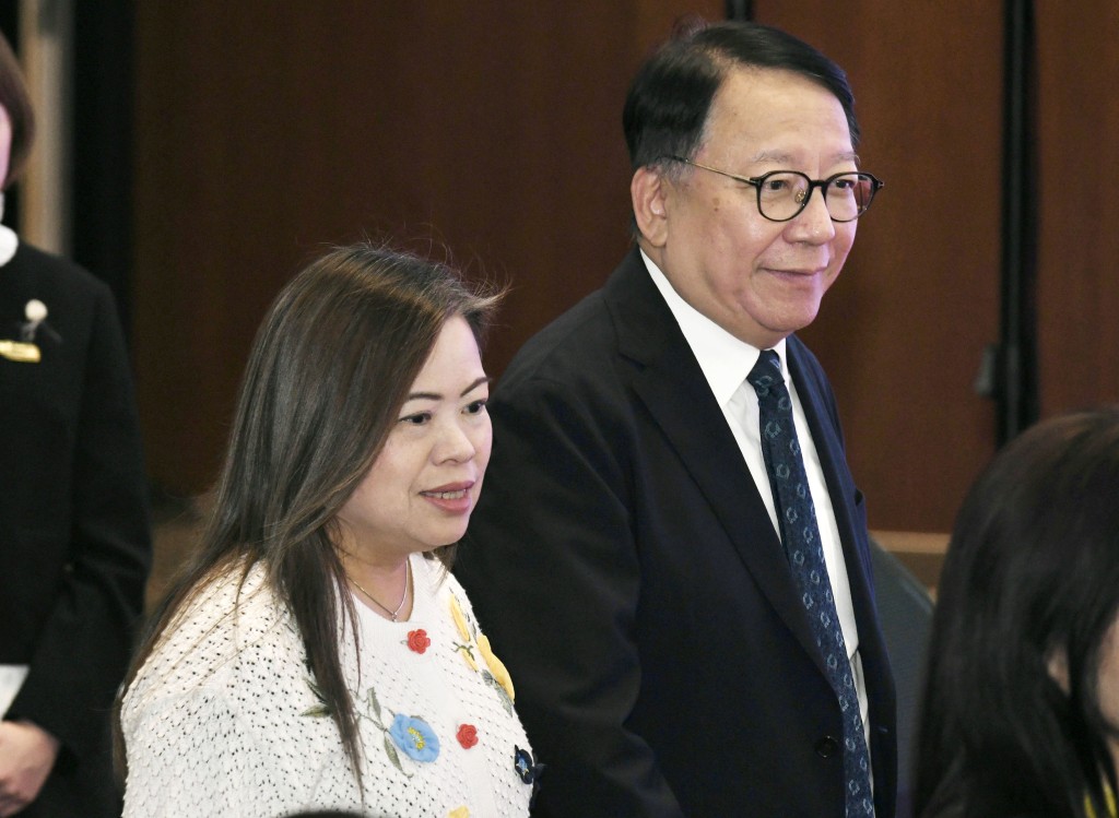 文體旅局長羅淑佩（左）亦有出席。