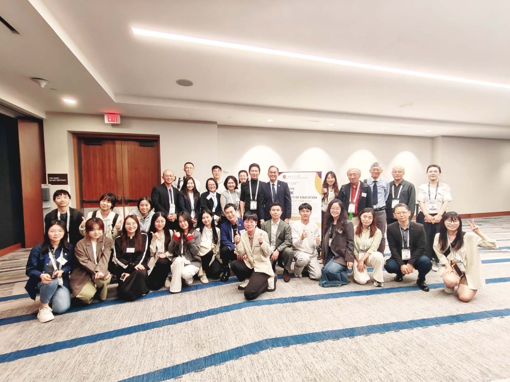 中大教育學院師生參與國際會議,拓展新視野。 中大教育學院師生參與國際會議,拓展新視野。