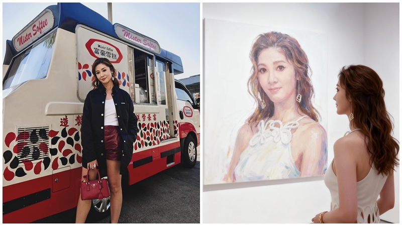 豪門闊太翁嘉穗罕有晒成長照  BB萌樣與學生妹靚樣曝光 網民：難怪做到港姐冠軍