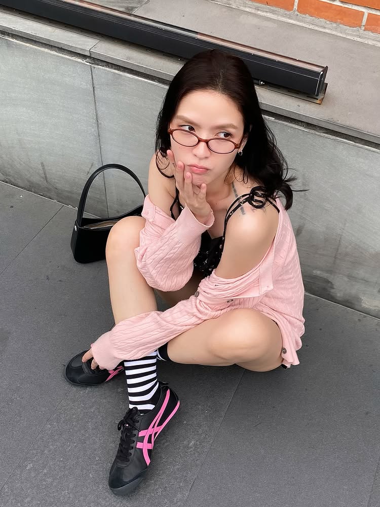 拥有中国血统的Christine是泰国的当红女星及女模。IG