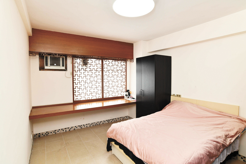 ■屋內設3房，圖中睡房備有闊窗採光。