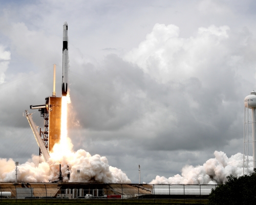 SpaceX運送生物到國際太空站進行研究。AP圖片