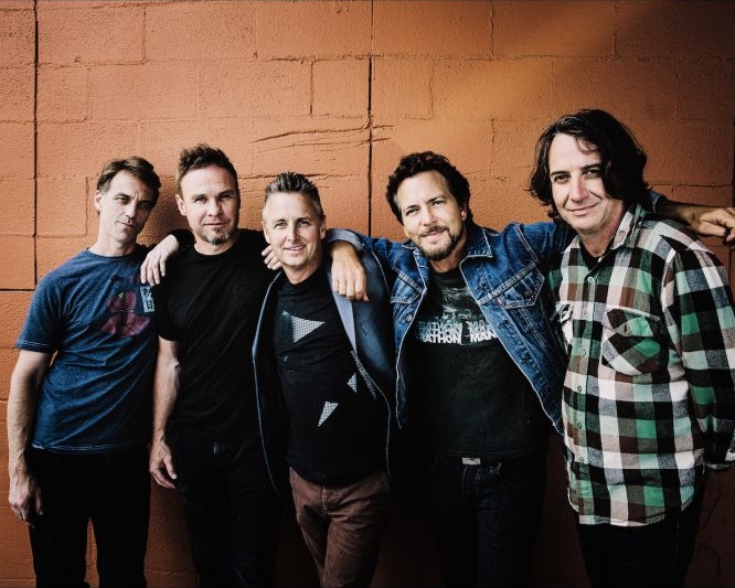 美國「珍珠果醬」（Pearl Jam）搖滾樂隊。網圖