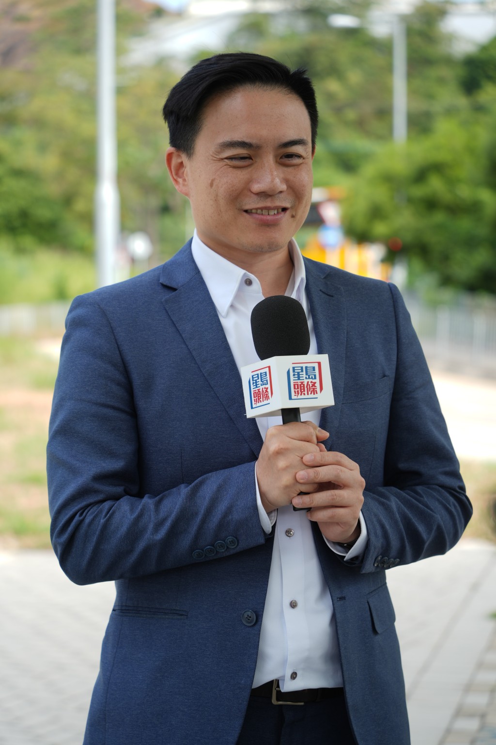 新界西北選區2號候選人莊豪鋒。