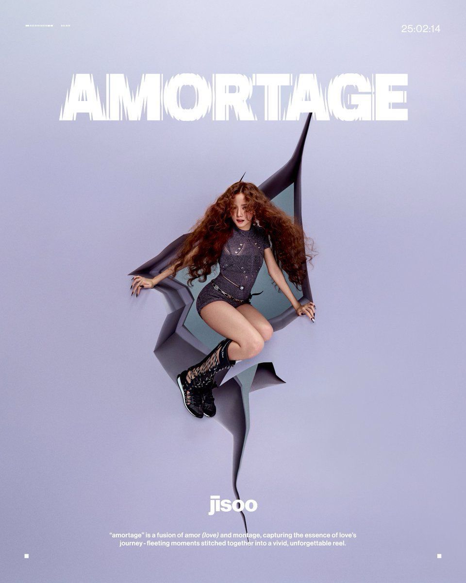 JISOO日前推出迷你專輯《AMORTAGE》，主打作品《earthquake》成績驕人。