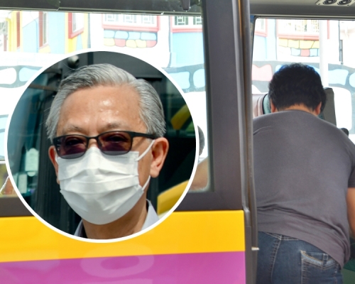 公共巴士同業聯會副主席鄧子強(小圖)指,公司旗下已有4成保母因強制接種新冠疫苗措施而辭職。資料圖片