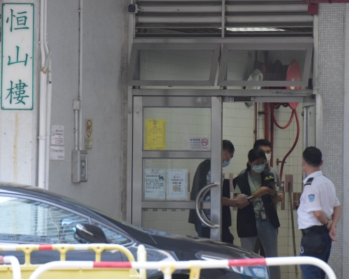 警方事後封鎖現場調查。資料圖片