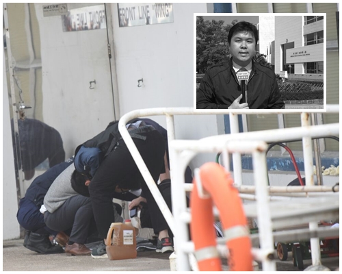 死者證實為36歲的香港電台記者黃嘉熙。(細圖為港台圖片)