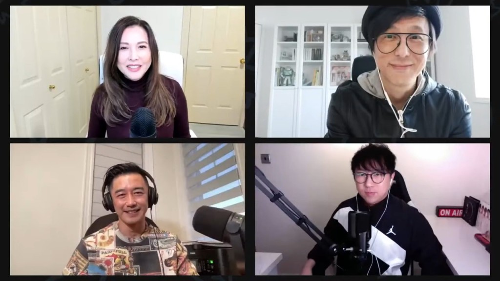 邓健泓年初作客李婉华YouTube频道网上节目《豪华博客》的访问，分享移民加拿大的过程。