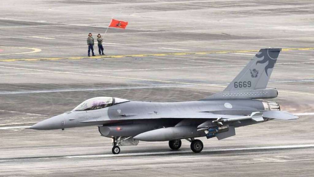 美国国防部批准对台湾出售战机零组件。自由时报