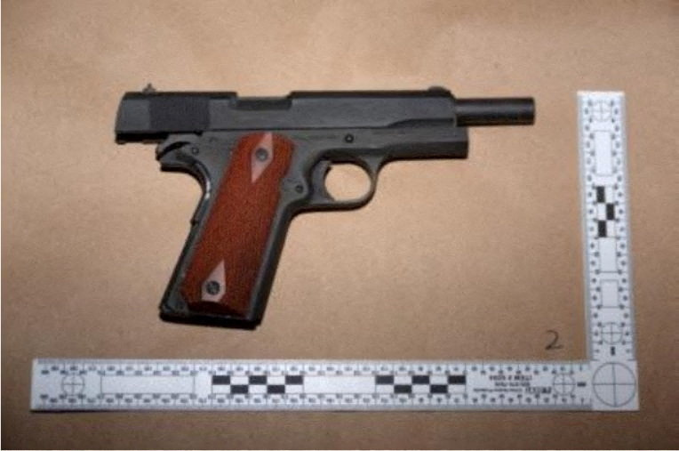 图刺杀特朗普枪手携带的枪械之一。 路透社