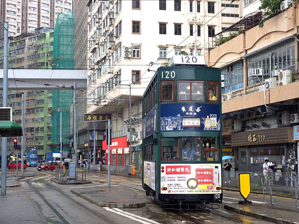 涉事電車維修返回屈地街車廠。fb:香港電車群組 涉事電車維修返回屈地街車廠。fb:香港電車群組