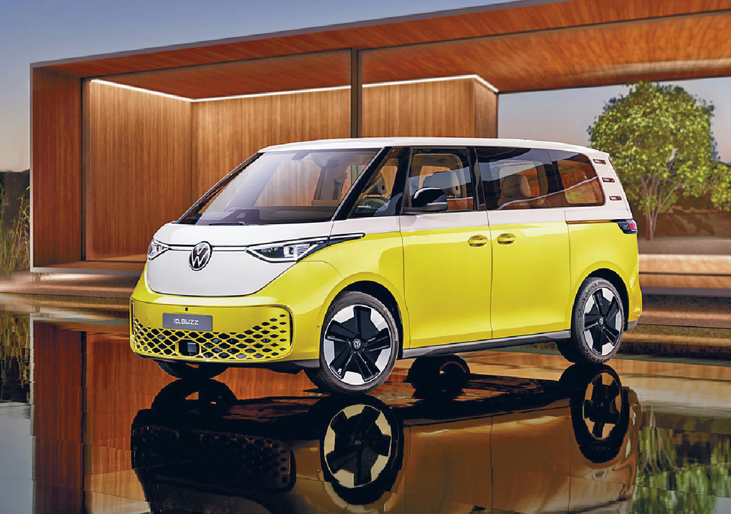 ■ID.Buzz車身體積介乎豐田Noah與Alphard之間，設計復刻初代VW T1 Bus。
