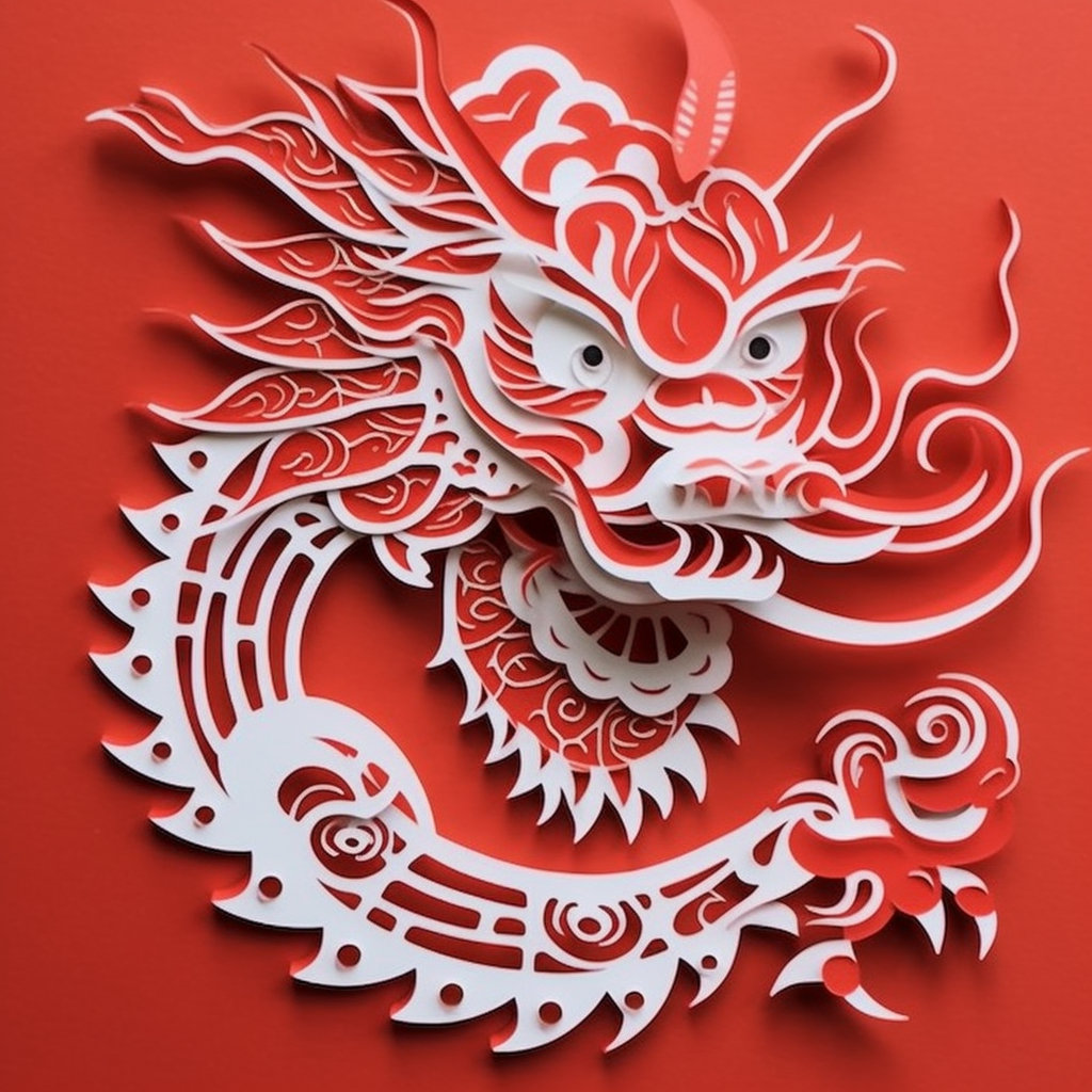 在中国，龙是一种帮助人类的动物，是尊贵的，代表好运吉祥。