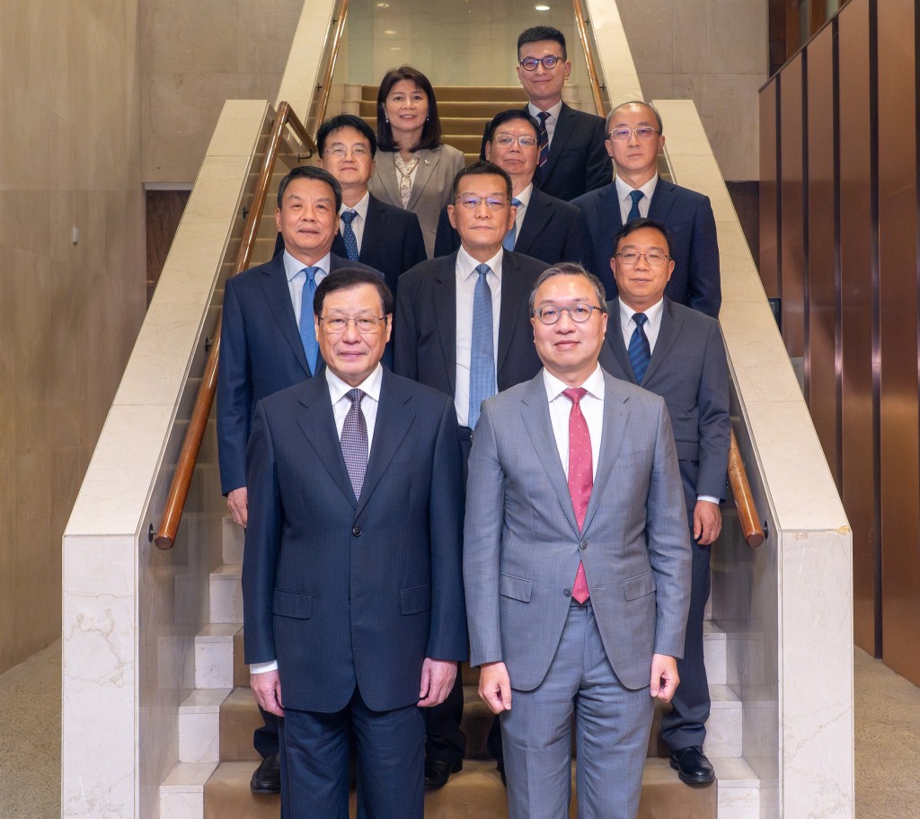 代表團參觀律政中心。林定國fb 代表團參觀律政中心。林定國fb