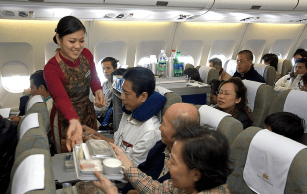 空中乘務員排第三高危。Alamy 示意圖