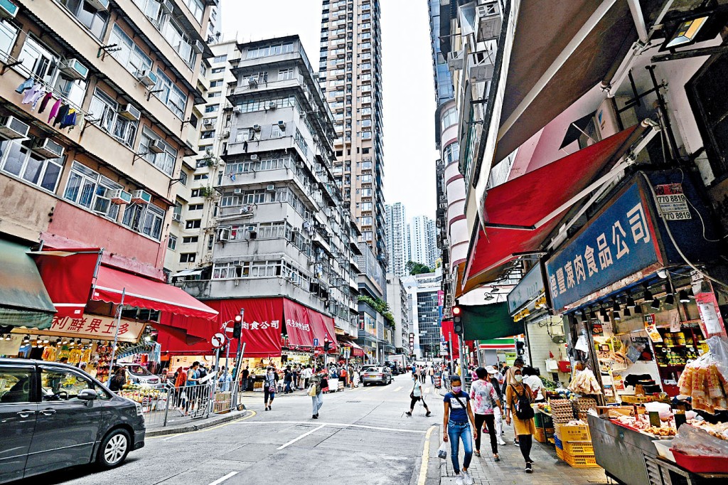 ■市建局將在西灣河舊區一帶，進行首個「市區更新需求先導調查」。