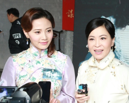 朱晨麗跟阿蘇在《平安谷》有很多對手戲。