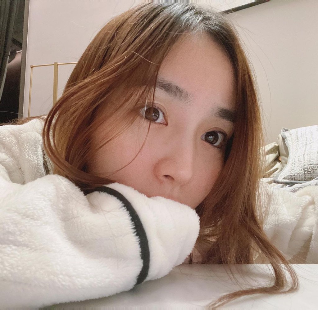 Renee直言今次痛過生仔。