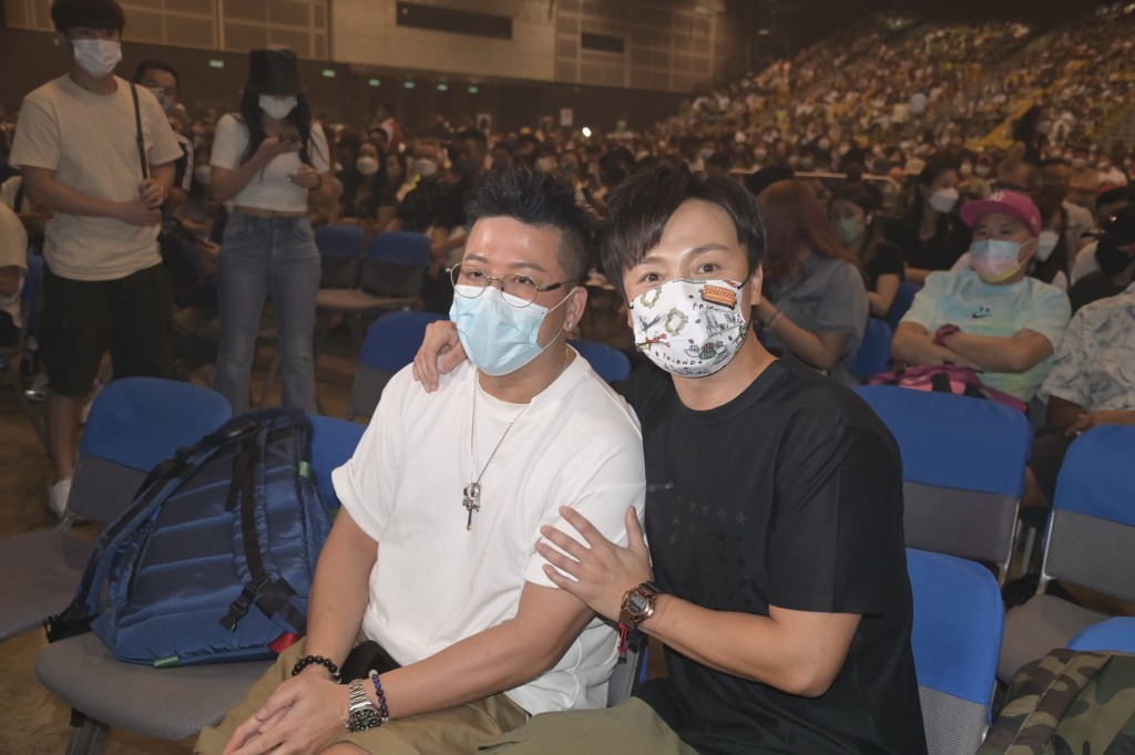 方力申和小肥都有前來捧場。