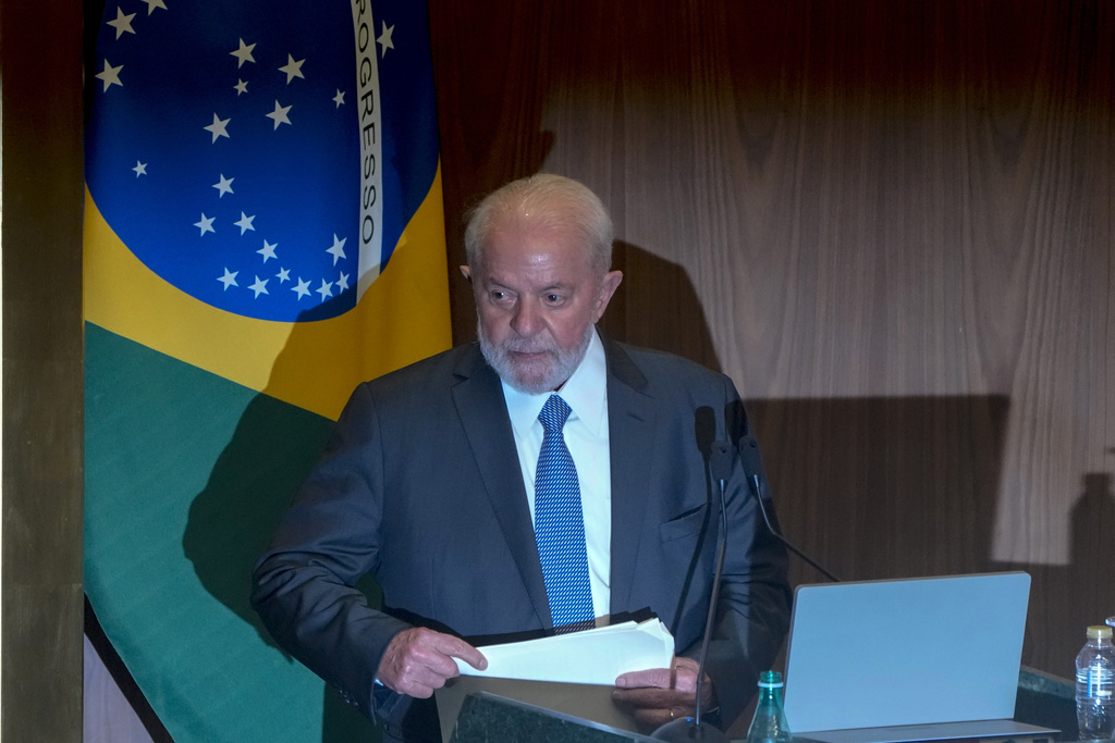 巴西總統盧拉指以色列對加沙人民進行種族滅絕。 美聯社