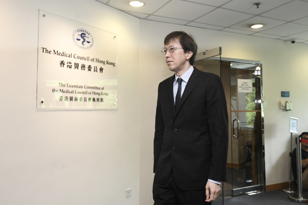 涉事醫生薛守智。 涉事醫生薛守智。