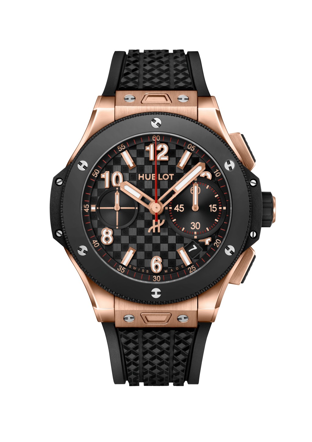 Hublot Big Bang 20th Anniversary Collection,錶殼:43mm 18K「皇」金 / 機芯:MHUB1280 UNICO自動 / 限量:250枚 / 售價:$288,400。 Hublot Big Bang 20th Anniversary Collection,錶殼:43mm 18K「皇」金 / 機芯:MHUB1280 UNICO自動 / 限量:250枚 / 售價:$288,400。