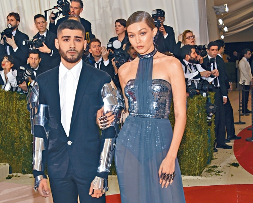 ■Zayn和Gigi被爆已分手,二人將共同養育1歲女兒。